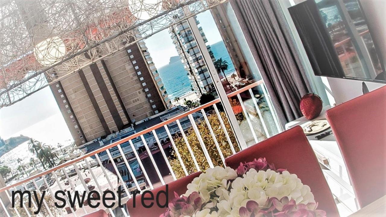 My Sweet Red Apartment Benidorm Esterno foto