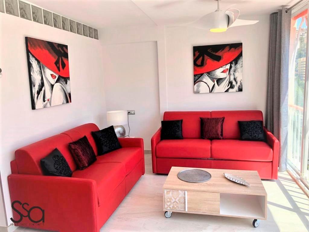 My Sweet Red Apartment Benidorm Esterno foto